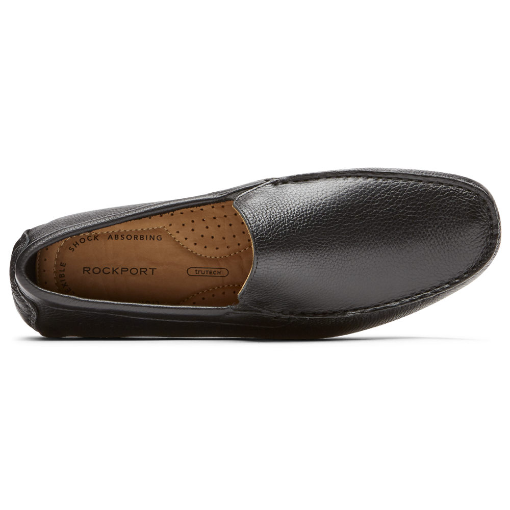 Rockport Seilersko Herre Svart - Rhyder Venetian - DIMO74280